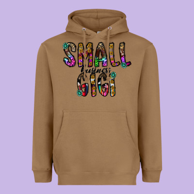 Small Business Gİgi Heavyweight Hoodie Designed By Cowhidedigitalart