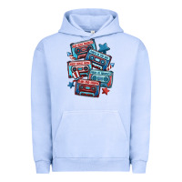 Pigment Grape Ice usa america cassette tapes Urban Hoodie - MaliasSmallBusiness