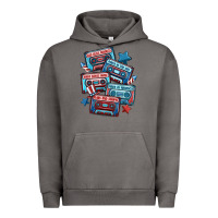 Pigment Tornado usa america cassette tapes Urban Hoodie - MaliasSmallBusiness