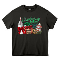 Asphalt Christmas Vibes Heavy Core Tee - CowhideDigitalArt