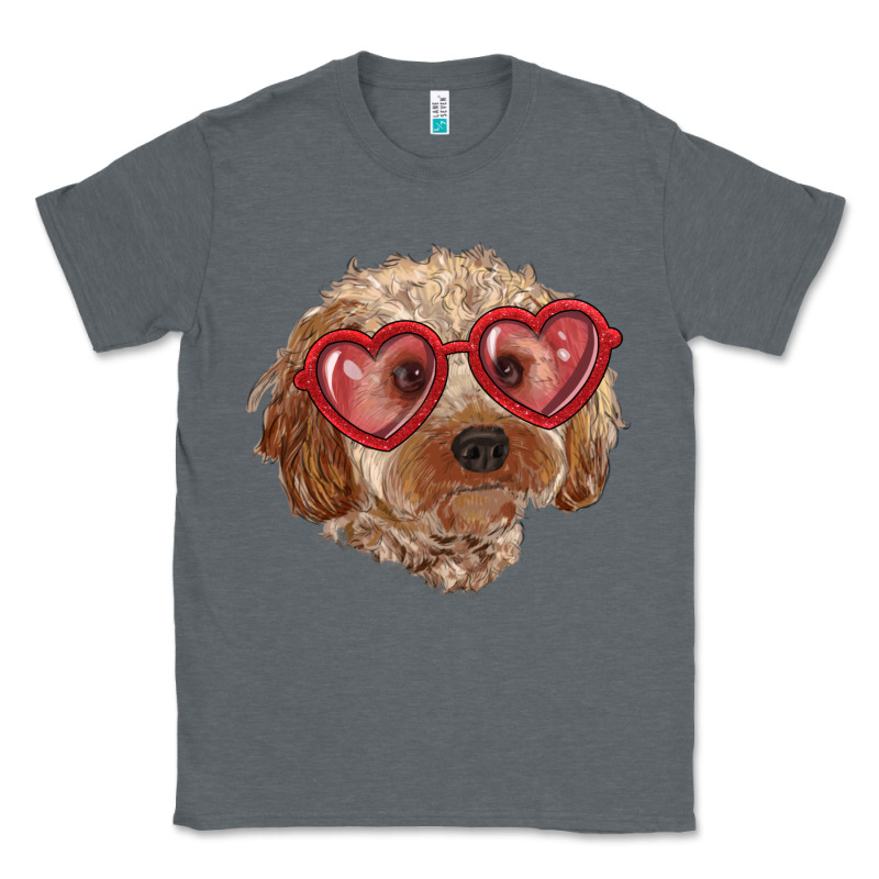 Toy Poodle With Love Glasses Classic Tee by RanaPortraitStore | Teevron