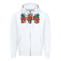 White brother American football Zipper Hoodie - Zillion Design Studio