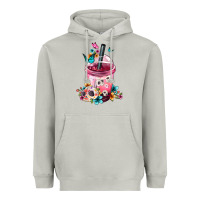 Moon Dust mexican day of the dead skulls coffee cup Heavyweight Hoodie - FaDigitalArtStudio