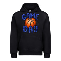 Black game day basketball Urban Hoodie - MaliasSmallBusiness