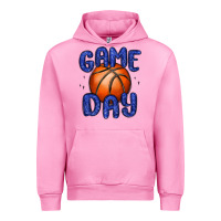 Fuchsia Pink game day basketball Urban Hoodie - MaliasSmallBusiness