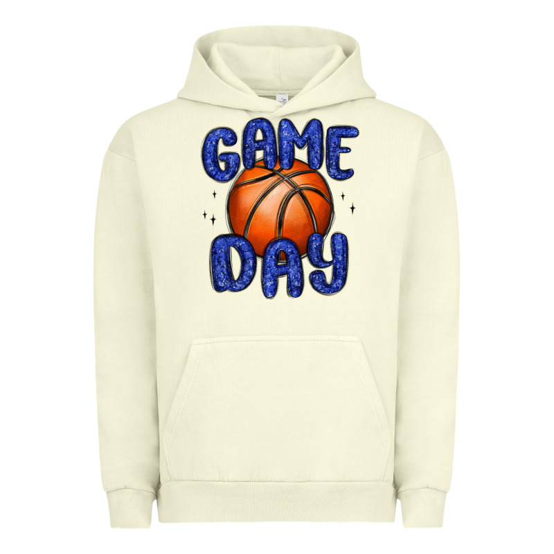 Game Day Basketball Urban Hoodie by MaliasSmallBusiness | Teevron