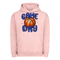 Pigment Salmon game day basketball Urban Hoodie - MaliasSmallBusiness