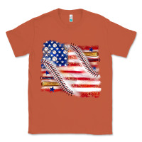 Copper baseball american flag Classic Tee - texasbilliewilder