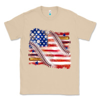 Mushroom baseball american flag Classic Tee - texasbilliewilder