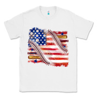 White baseball american flag Classic Tee - texasbilliewilder
