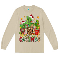 Mushroom christmas cactus merry cactmas Long Sleeve Tee - Zillion Design Studio