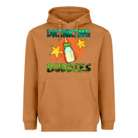 Meerkat drinking buddies with baby bottle Heavyweight Hoodie - HRA Design Shop