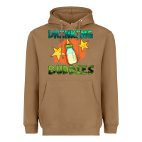 Toasted Coconut drinking buddies with baby bottle Heavyweight Hoodie - HRA Design Shop
