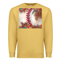 Antique Gold baseball leopard Premium Sweatshirt - JahusDesignShop