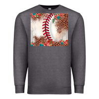 Charcoal Heather baseball leopard Premium Sweatshirt - JahusDesignShop