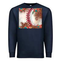 Navy baseball leopard Premium Sweatshirt - JahusDesignShop