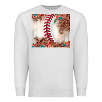 Oatmeal Heather baseball leopard Premium Sweatshirt - JahusDesignShop
