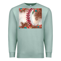 Seafoam baseball leopard Premium Sweatshirt - JahusDesignShop