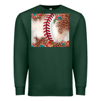 Sports Green baseball leopard Premium Sweatshirt - JahusDesignShop