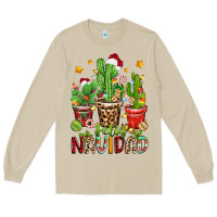 Mushroom christmas cactus feliz navidad Long Sleeve Tee - Zillion Design Studio