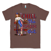 Chestnut chill the fourth out 4th july Classic Tee - texasbilliewilder