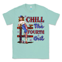 Seafoam chill the fourth out 4th july Classic Tee - texasbilliewilder