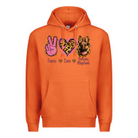 Carrot Peace Love German Shepherd Premium Hoodie - Jasminsmagicworld