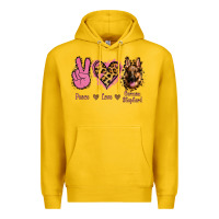 Lemon Peace Love German Shepherd Premium Hoodie - Jasminsmagicworld