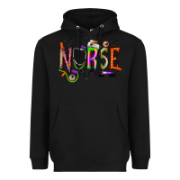 Black nurse halloween Heavyweight Hoodie - RacoonDesign