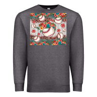 Charcoal Heather baseball leopard Premium Sweatshirt - JahusDesignShop