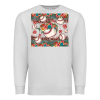 Dove Grey baseball leopard Premium Sweatshirt - JahusDesignShop