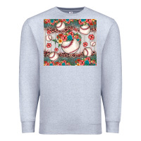 Heather Grey baseball leopard Premium Sweatshirt - JahusDesignShop