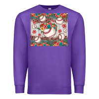 Purple baseball leopard Premium Sweatshirt - JahusDesignShop