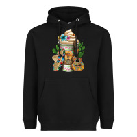 Black mexican hot coffee cup Heavyweight Hoodie - FaDigitalArtStudio