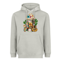 Moon Dust mexican hot coffee cup Heavyweight Hoodie - FaDigitalArtStudio