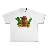 Lunar Rock western horse cowboy hat cactus sunflowers Urban Heavy Tee - Artiststas