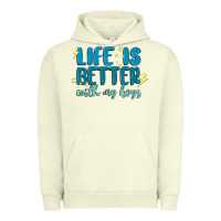 Pigment Pistachio life is better with my boys Urban Hoodie - MaliasSmallBusiness