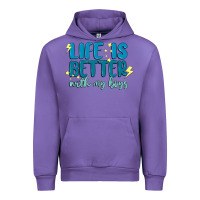 Tulip life is better with my boys Urban Hoodie - MaliasSmallBusiness