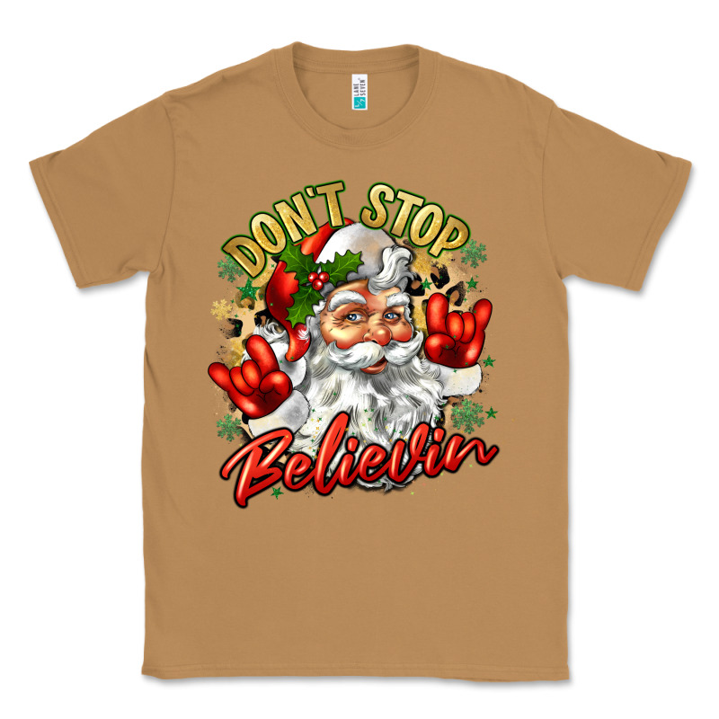Dont Stop Believin Classic Tee by Zillion Design Studio | Teevron