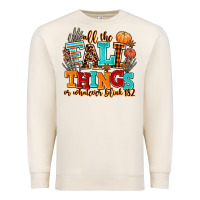 Sandshell all the fall thıngs or whatever Premium Sweatshirt - AdoDesignShop