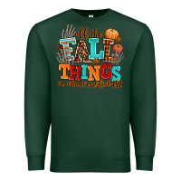 Sports Green all the fall thıngs or whatever Premium Sweatshirt - AdoDesignShop