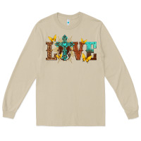 Love With Cross Long Sleeve Tee | Teevron