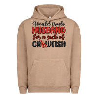 Pigment Burro would trade husband for a sack of crawfish Urban Hoodie - MaliasSmallBusiness