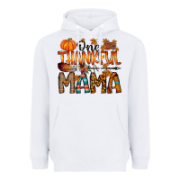 White one thankful mama Heavyweight Hoodie - RacoonDesign