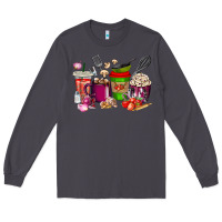Smoke lunch lady coffee cups Long Sleeve Tee - texasbilliewilder