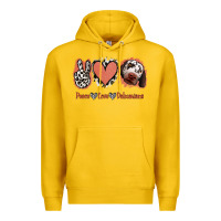 Lemon Peace Love Dalmatians Premium Hoodie - Jasminsmagicworld