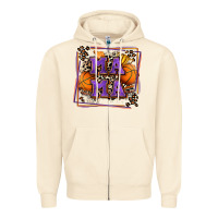 Basketball Mama With Leopard Zipper Hoodie | Teevron