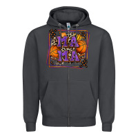 Smoke basketball mama with leopard Zipper Hoodie - Zillion Design Studio