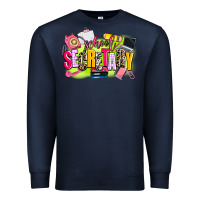Navy school secretary Premium Sweatshirt - AdoDesignShop