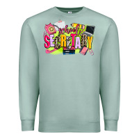 Seafoam school secretary Premium Sweatshirt - AdoDesignShop